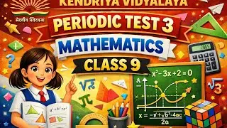 #solutions of PT-3 MATHS of class 9, KENDRIYA VIDYALAYA #