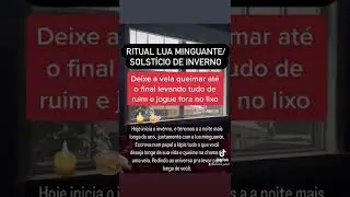 Ritual simples para hoje dia do solst&iacute;cio de inverno ❄️ #solsticiodeverano #solsticiodeinvierno