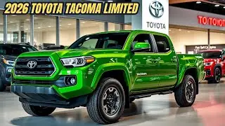 2026 2026 Toyota Tacoma Limited Review - Here's What You Need to Know!