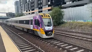 V/Line VL27 Arriving at Footscray Station to Waurn Ponds