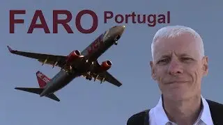 ✈ FARO VLOG: Part 2 - train from Lagos to Faro and a beautiful evening watching trains and planes
