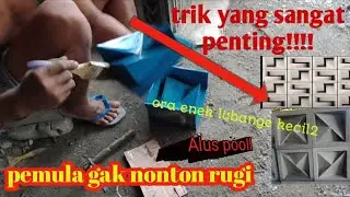 TUTORIAL CETAK lOSTER YANG GAK BERLUBANG AKIBAT GELEMBUNG,#cetakloster,#profilbeton,#prayitjuosz