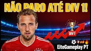 NÃO PARO ATÉ DIV 1 HOJE! 😤 EA FC 26 ÉPOCAS COOP AO VIVO PT