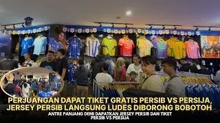 BOBOTOH GELOO‼️PERSIB STORE BARU BUKA, JERSEY LUDES, ANTRE PANJANGGG