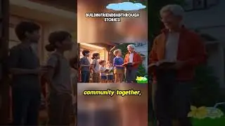 Building Friendships Through Stories! #shorts#animation #3danimation #disney #movie #ai