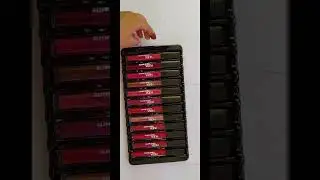 Huda beauty lipstick review set of 12 #meshohaul