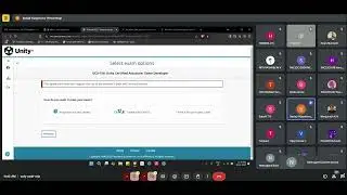 Unity certification & courseware access procedure. #unity3d #gamedesign