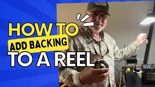 Adding backing and line to a #ColoradoRossReel #flyfishing @Travelandflyfishingadventures