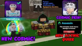 I Got The Newest Cosmic And Cosmic Skin!! -Anime Champions Simulator