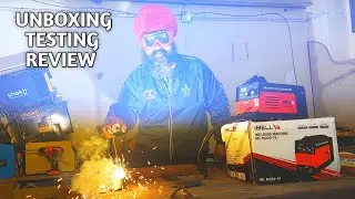 Ibell Inverter ARC Welding Machine IGBT 220A Unboxing & testing & Review | Desi Machine Review |