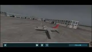 Flight A.B. Seal Airlines ATR 42 FULL LANDING  kiev/Kyiv   🛬   DME Moscow