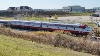 Iowa Pacific Deadhead heading North