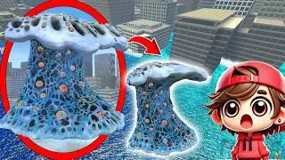 My drone CATCHES TSUNAMI TRYPOPHOBIA in REAL LIFE in Garry's Mod