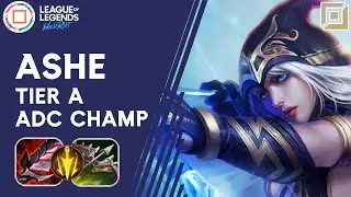 Ashe Tier A ADC Champion || Wild Rift Ashe Gameplay || Ashe Build and Runes || Platinum Rank