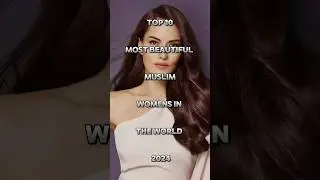Top 10 most beautiful muslim women's in the world #shorts