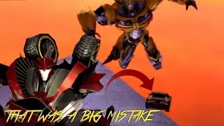 Knockout yeets himself off the Nemesis - TFP Game Cutscene