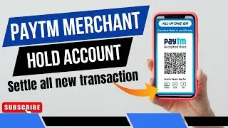 Paytm Business Hold Account Money Settell || Paytm merchant Cyber Crime Account Hold Problem Solved