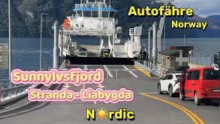 🇳🇴Norway❤️Autof&auml;hre Sunnylvsfjord 🚗🚚⛴️  #norway #travel #video