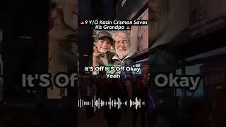 9 YEAR OLD KAZIN CRISMAN SAVES...! #shorts
