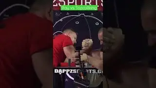 Coach Ray vs Toprollking R2 #armwrestling