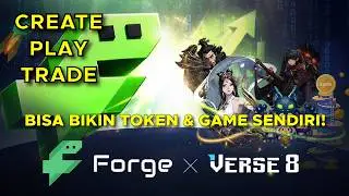 Bisa bikin Token & Game Sendiri di Website Ini! Cross Forge x Verse8: Create, Play, Trade on CROSS