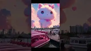 cute little kitty on the sky 🥰 #beautiful #kitten #sky #kitty