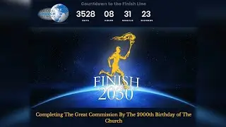 Finish 2030 | Global Church Network | James O. Davis
