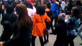 birmingham shopping centr flash mob 6/03/2011