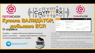 #потокcash   Как купить Валидатор и добывать криптовалюту eCurrency, а потом и стейкать  #cashflow