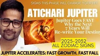 ATICHARI JUPITER  - 7 Years That Decide Your LIFE DIRECTION (2025–2032) @GISTTClips