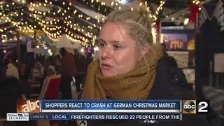 Baltimore shoppers react to German Christmas market attack