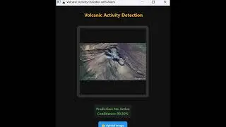 Volcanic Activity Classification Using Satellite Data Multi-Modal Alert System