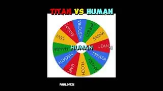 Eren VS Jean | Titan VS Human | Attack On Titan (By Elimination Wheel)