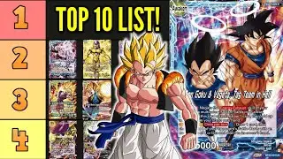 DBS Card Game Masters: THE TOP 10 META DECKS!