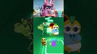 SCHOOL BUS MONSTER I Story oftransformation l Incredibox Sprunki Song(COVER) vs Tiles Hop Edm Rush🎯