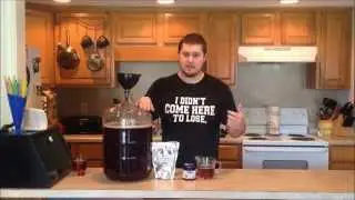 How to make cranberry wine from juice - part 1