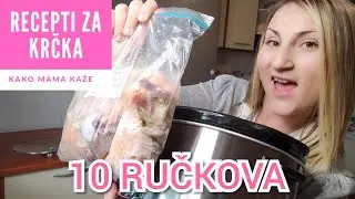 10 BRZIH RUČKOVA ZA SAMO 20 MINUTA |RECEPTI ZA KRČKA | PRIPREMI UNAPRIJED