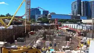 Vantage Post Oak Mat Pour Time Lapse
