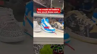 Sneakercon 2023! 40k for all these🤯 #sneakers  #sneakercon #shorts #fyp #reels #viral #trending