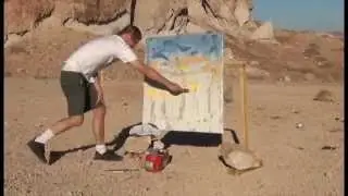 Abstract Expressionist Painting in the Desert, or Why I Don't Paint Abstract Expressionistically