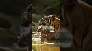 cute tiger family🥰🥰