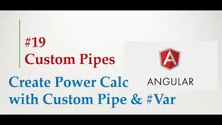 Angular 9 Tutorial - 19 - Custom Pipes in Angular | How to create custom pipes in angular