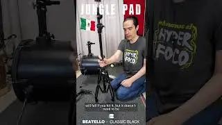 Ultra-portable and lightweight acoustic drum set#drums