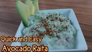 Avocado Raita /  एवोकैडो रायता | Avocado Dip / vegan keto avocado recipes / quick and easy recipes