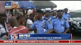 Abia Police Command Reads Riot Act To Politicians
