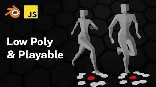 Making Low Poly Models in Blender for My Game (Three.js, React Three Fiber)