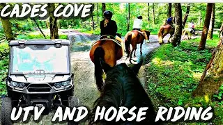 UTV RIDE TO CADES COVE W/ HORSEBACK RIDING
