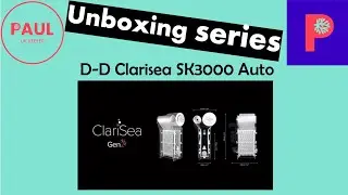 Clarisea SK3000 automatic filter roller unboxing