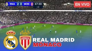 Real Madrid vs Monaco Champions League 2026 Match PES 21 Simulation