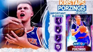 *GLITCHED* GALAXY OPAL KRISTAPS PORZINGIS! HOW IS THIS GAME BREAKER ONLY 100K? NBA 2k20 MyTEAM
